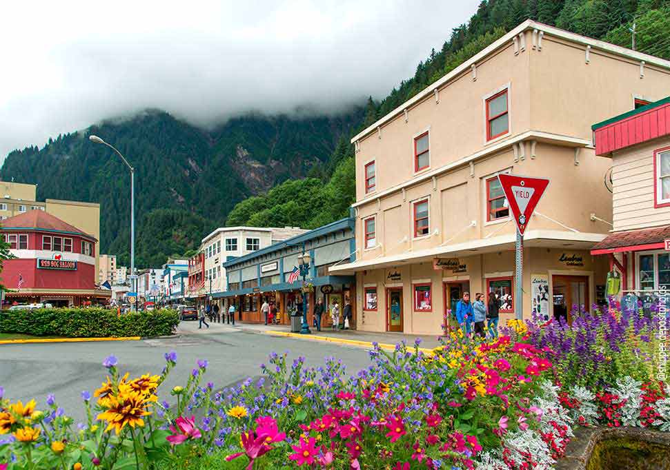 Juneau Alaska main street @shippee depositphotos.com